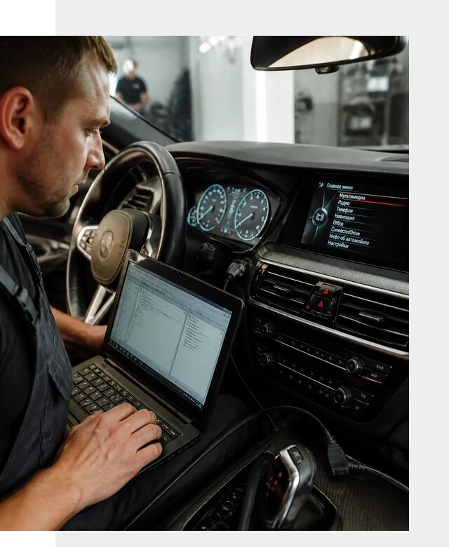Русификация приборной панели BMW для авто в Вязниках от компании