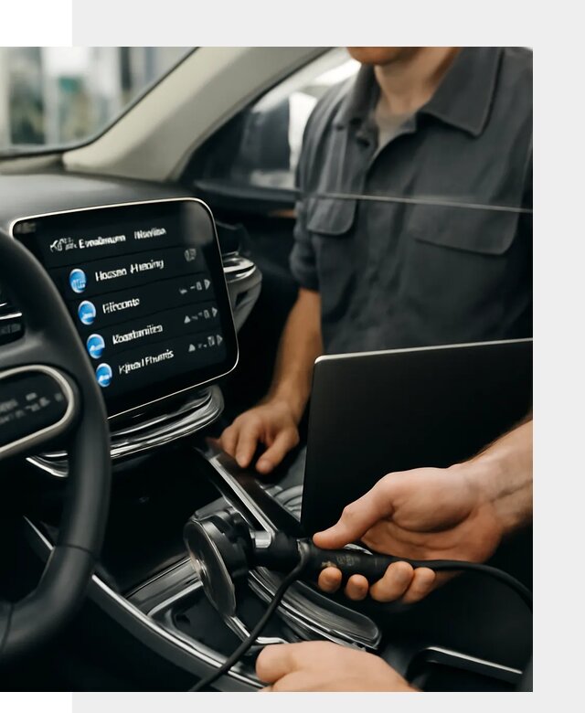 Установка приложений Geely для мультимедиа автомобиля в Вязниках