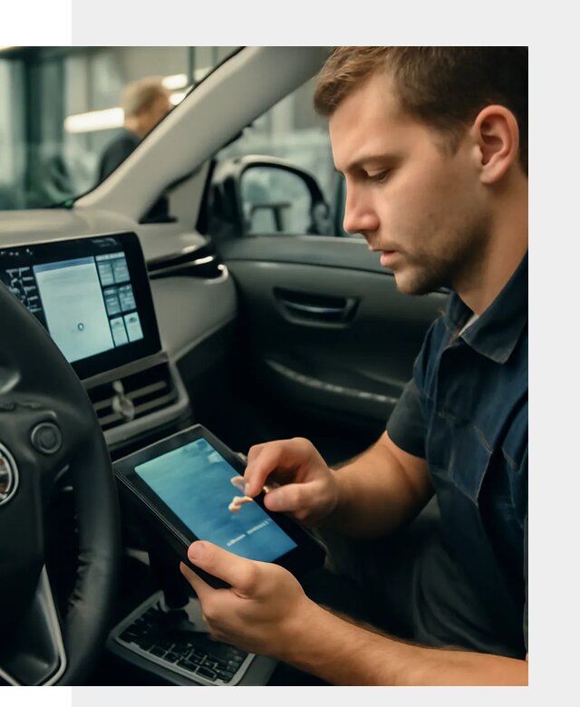 Установка приложений Toyota на мультимедиа в Вязниках
